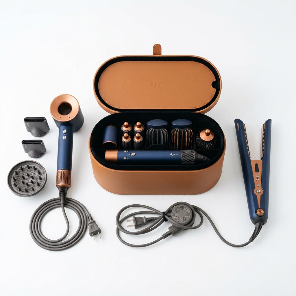 Dyson Airwrap and Supersonic hair styling set
