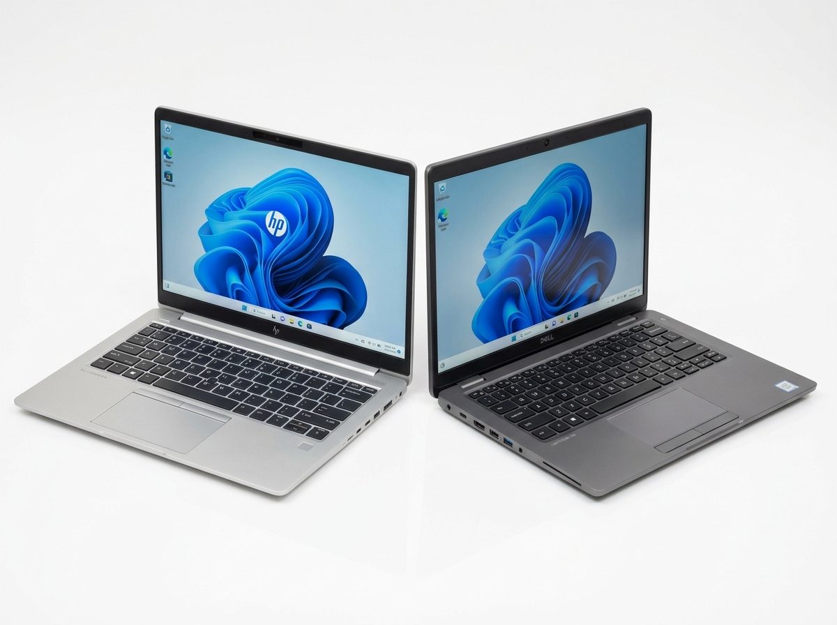 Dell and HP business ultrabooks